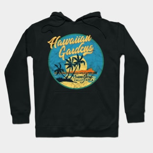 Hawaiian Gardens / Tiki Bar / Hawaiian Style Hoodie